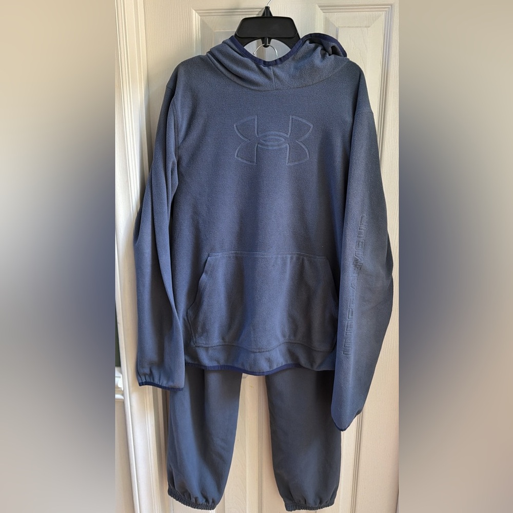 Boys’ Under Armour Fleece Hoodie & Jogger Set - YXL